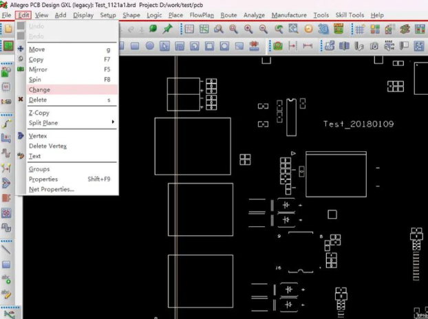 allegro快捷键推荐